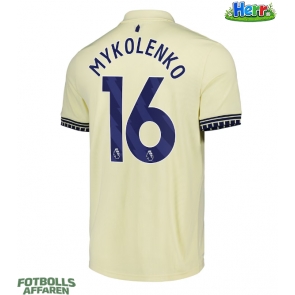 Everton Vitaliy Mykolenko #16 Bortatröja 2025-26 Kortärmad